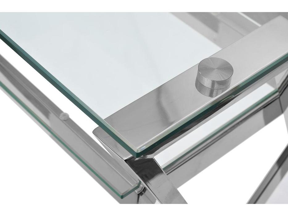 Garda Decor стол письменный прозрачное стекло (стекло)