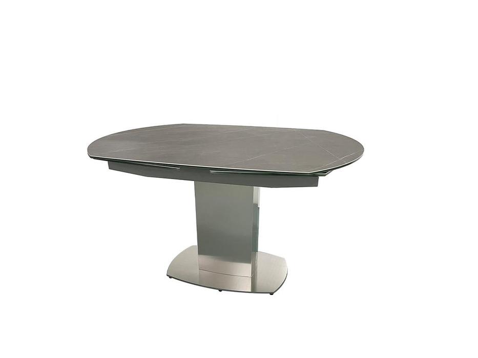 Garda Decor стол обеденный раскладной керамический (серый) GD