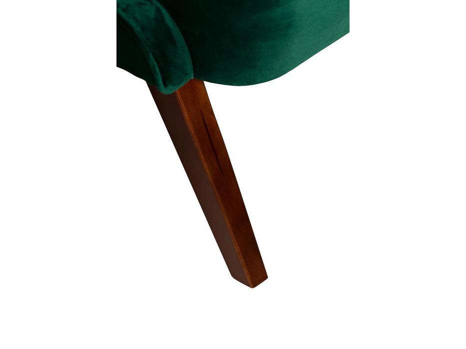Garda Decor кресло велюровое (зеленое) GD