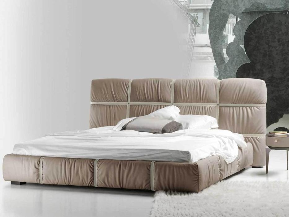 STG кровать двуспальная 180х200 (серый) Crossover