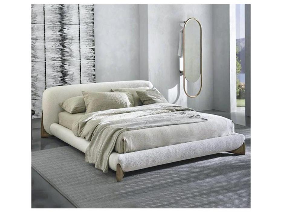 STG кровать двуспальная мягкая 180х200 (белый) Softbay