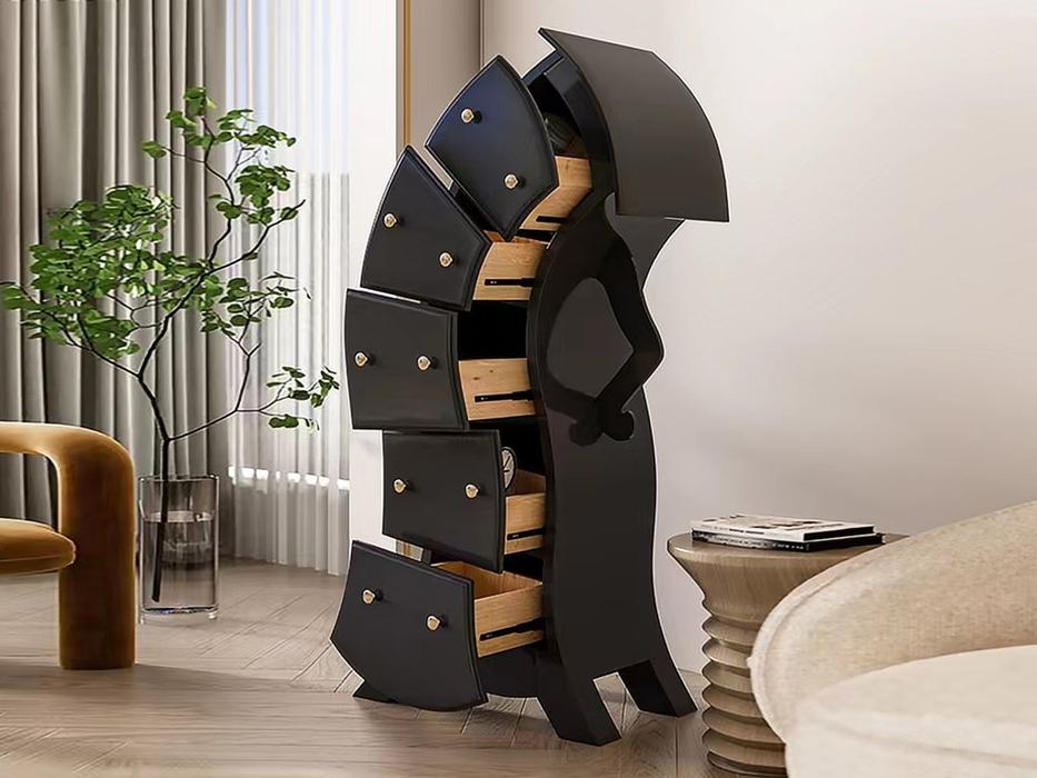 STG комод с 5 ящиками (графит) Creative Drawer 5