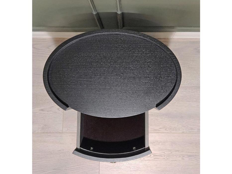 STG тумба прикроватная с 1 ящиком (черный, золото) Rosemberg