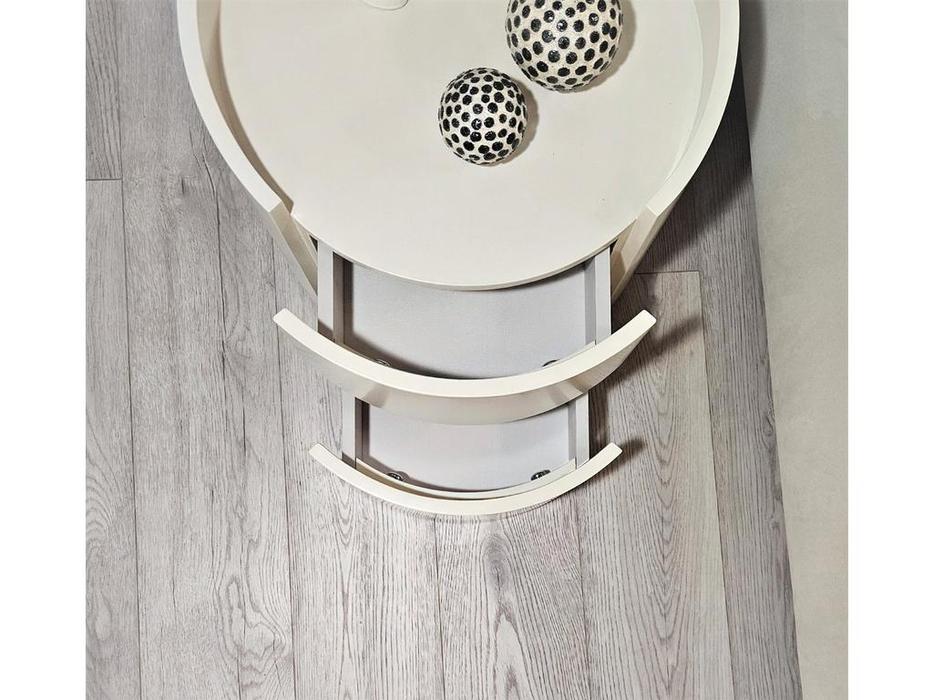 STG тумба прикроватная с 2 ящиками (бежевый) MITCHELL White