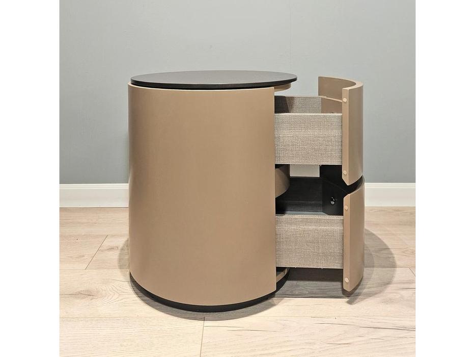 STG тумба прикроватная с 2 ящиками (мокка) PAUL