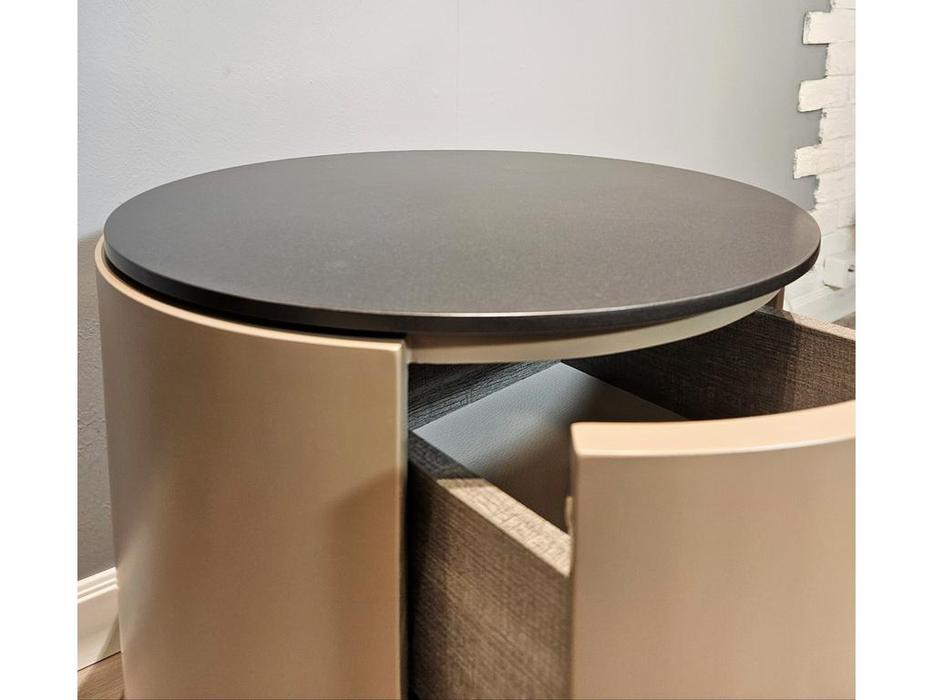 STG тумба прикроватная с 2 ящиками (мокка) PAUL