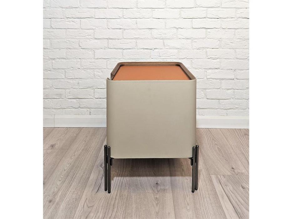 STG тумба прикроватная с 2 ящиками (бежевая) SG4452