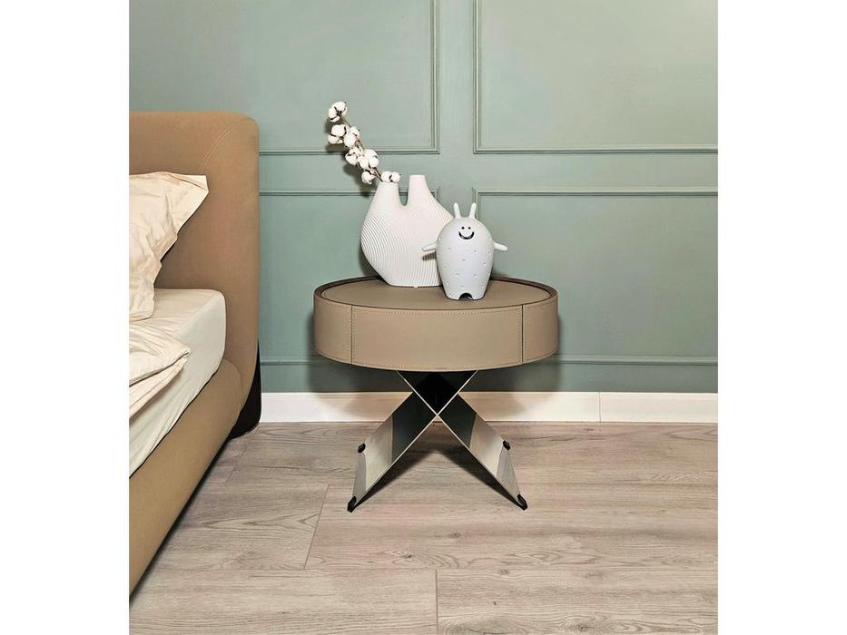 STG тумба прикроватная с 2 ящиками (бежевая) Fiero