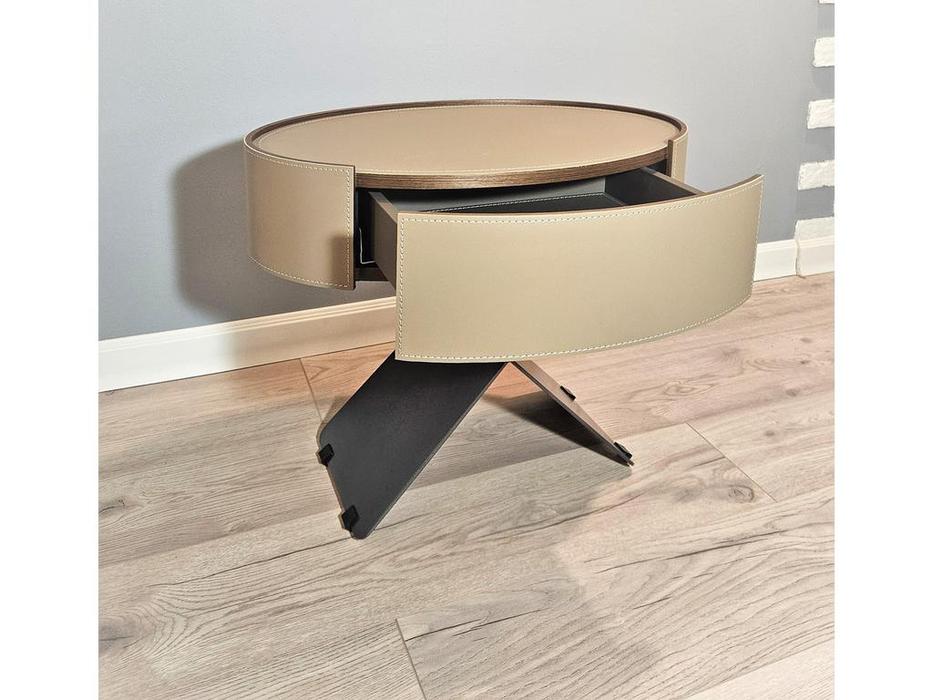 STG тумба прикроватная с 2 ящиками (бежевая) Fiero