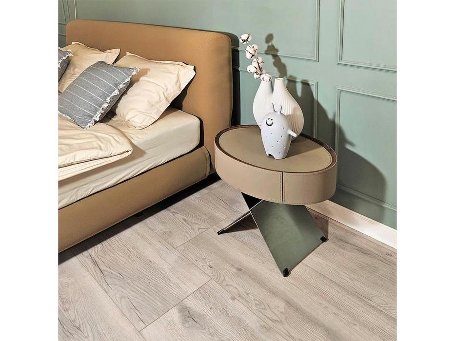 STG тумба прикроватная с 2 ящиками (бежевая) Fiero