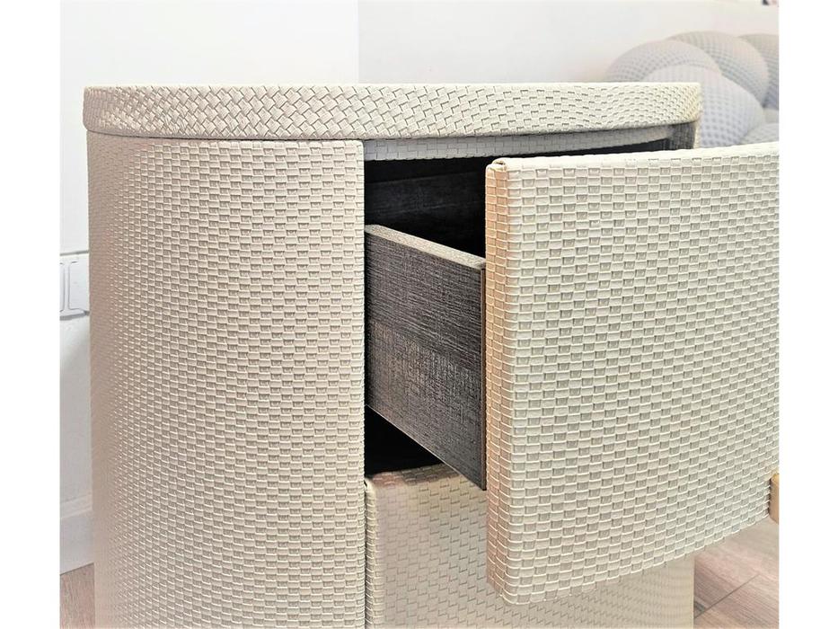 STG тумба прикроватная с 2 ящиками (слоновая кость) SG4576