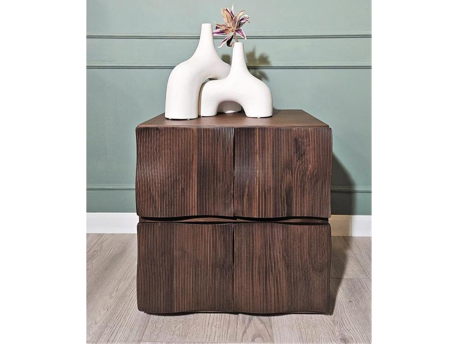 STG тумба прикроватная с 2 ящиками (орех) Kioto