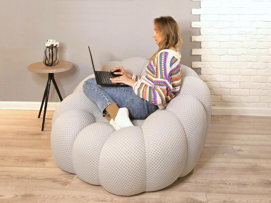 STG кресло  (светло серый) Bubble by Roche Bobois