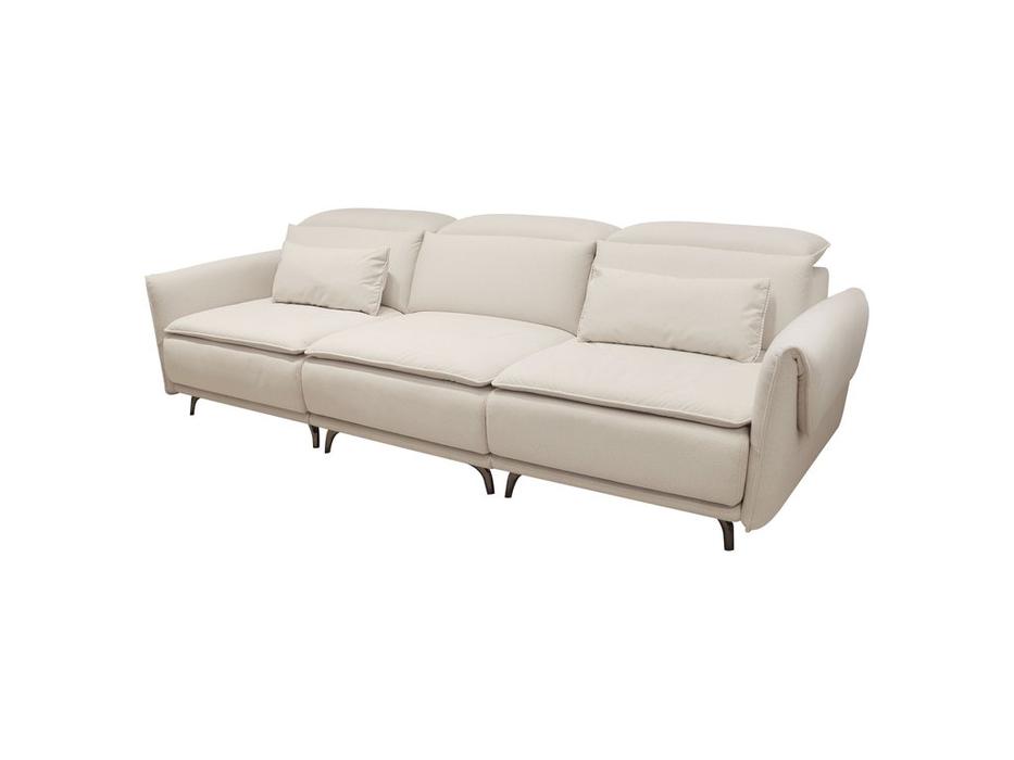 STG диван-реклайнер  (серо бежевый) SG4699