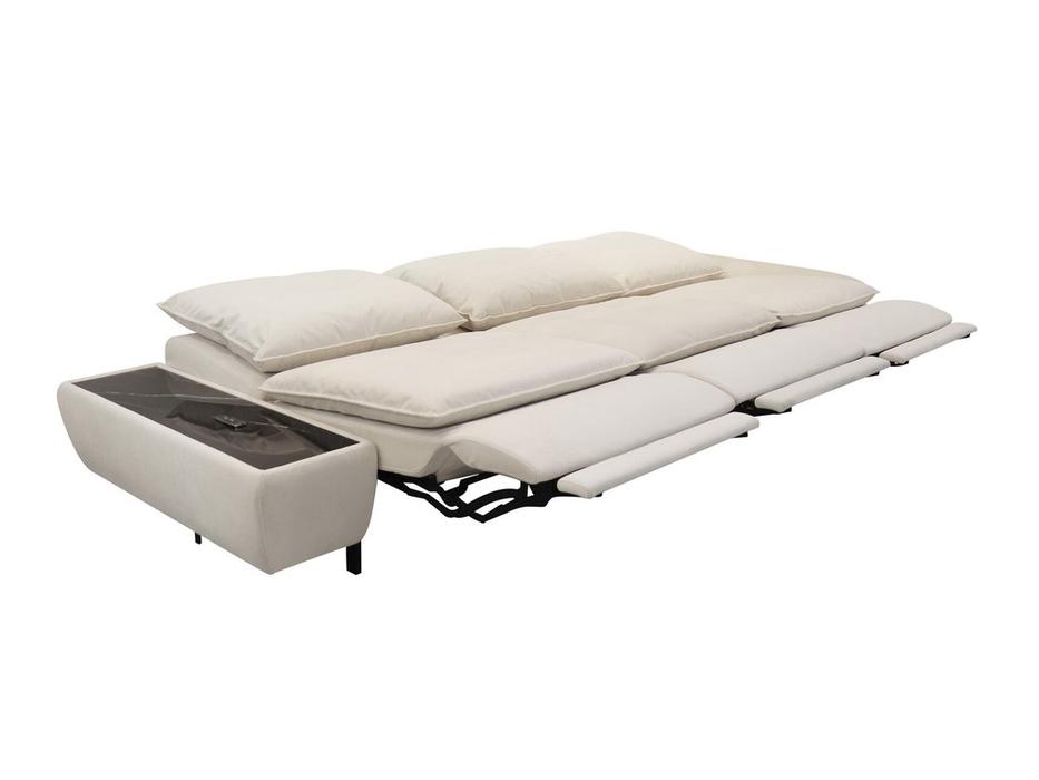 STG диван-реклайнер  (серо бежевый) SG4691