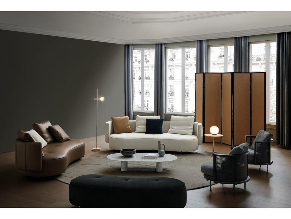 STG диван 3-х местный с подушками (белый) TORII BOLD