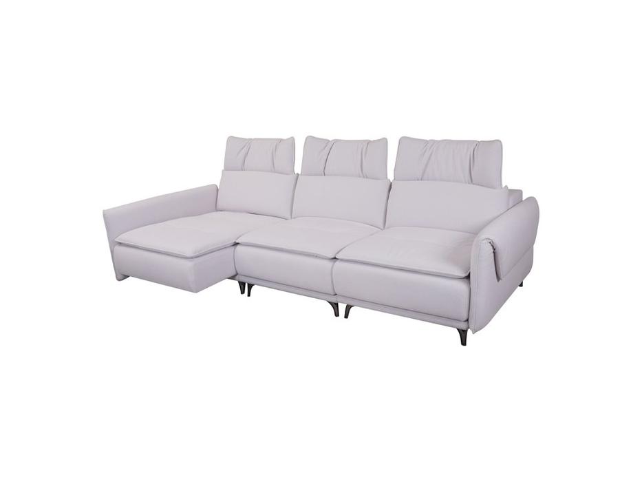 STG диван-реклайнер  (светло серый) SG4699