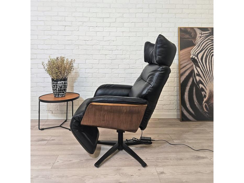 STG кресло-реклайнер  (черный) STG-4432