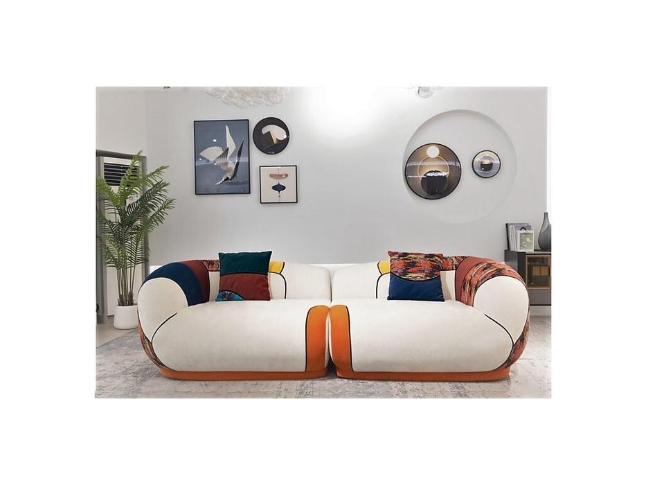 STG диван 3-х местный  (мультиколор) Picasso