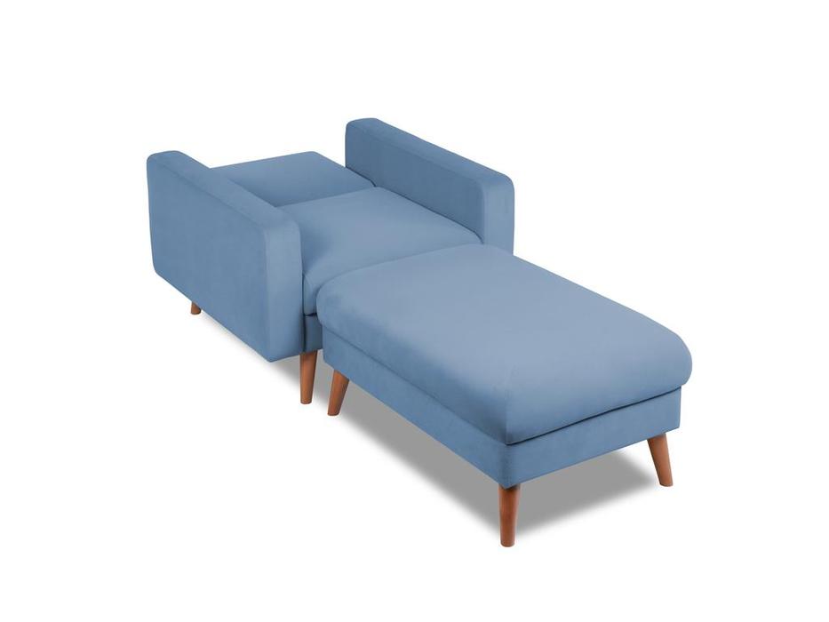 Finsoffa кресло-кровать  (серо-голубой) Verden