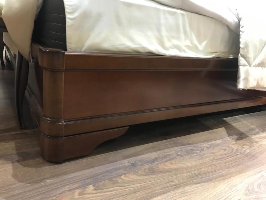 Liberty кровать двуспальная 160х200 (орех милано) Сильвия