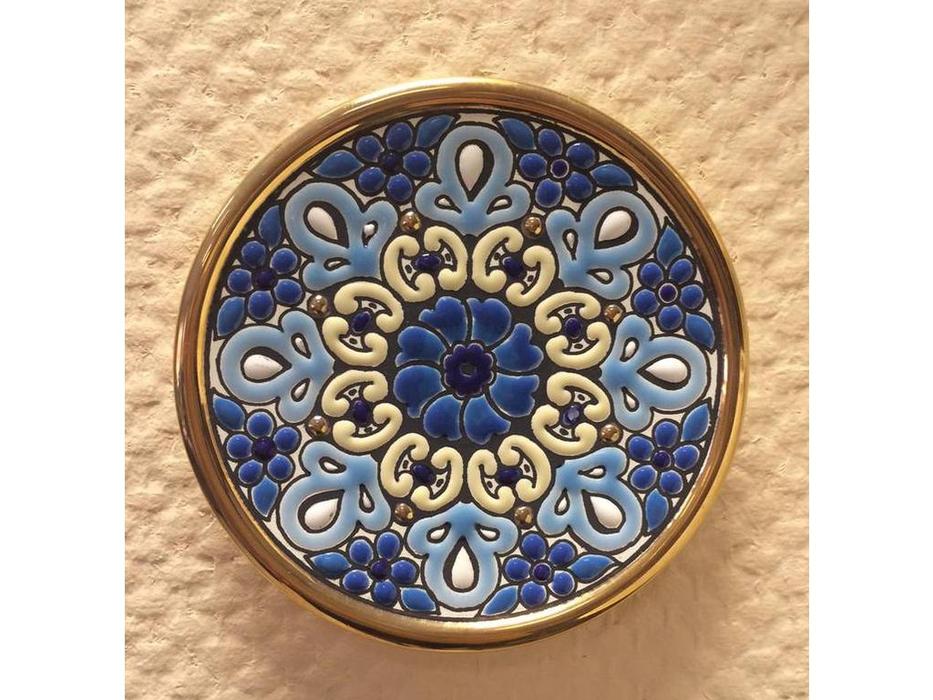 Cearco тарелка декоративная диаметр 09 см (мультиколор) Ceramico