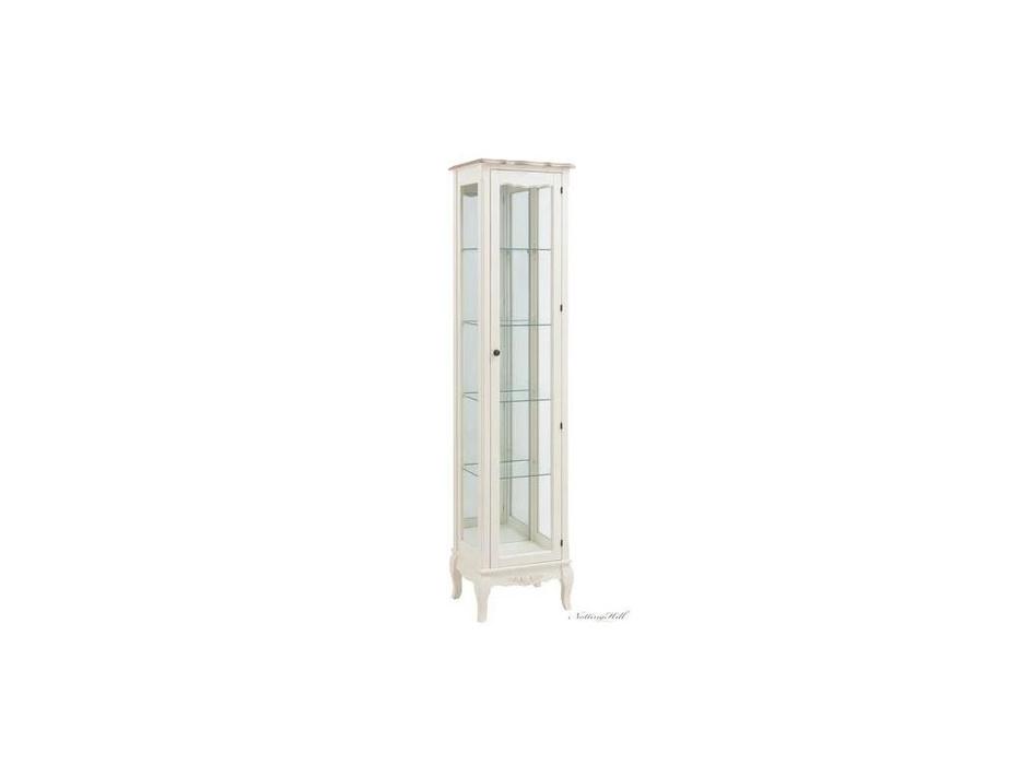 Mobilier de Maison витрина 1 дверная с эффектом старения (молочный) Provence