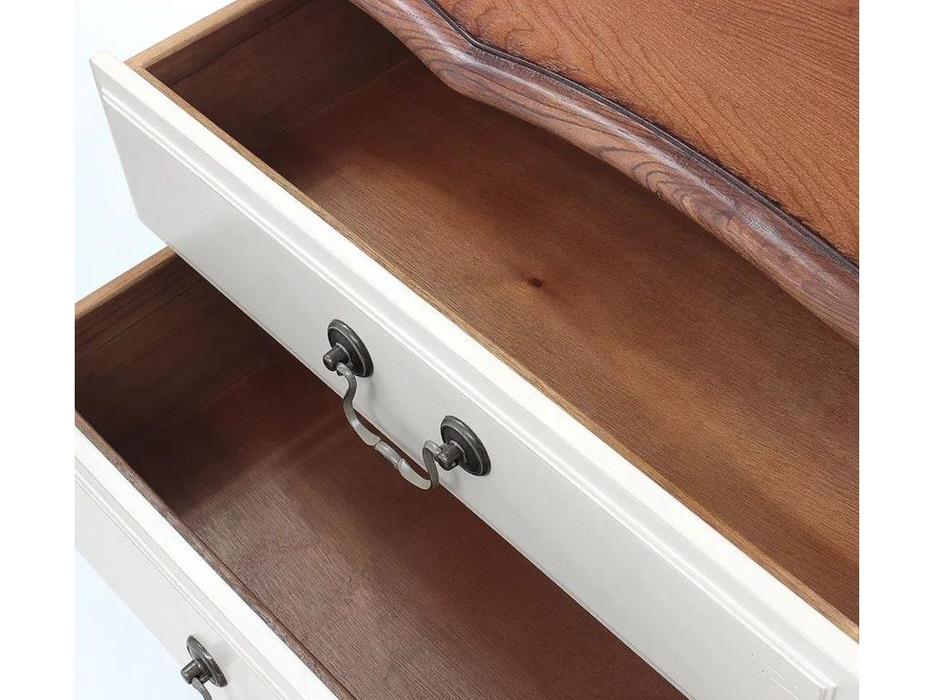 Mobilier de Maison тумба под телевизор с эффектом старения (молочный) Provence