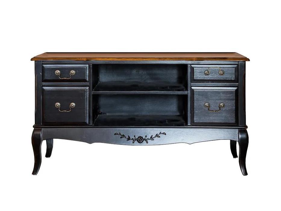 Mobilier de Maison тумба под телевизор  (черный со старением) Provence