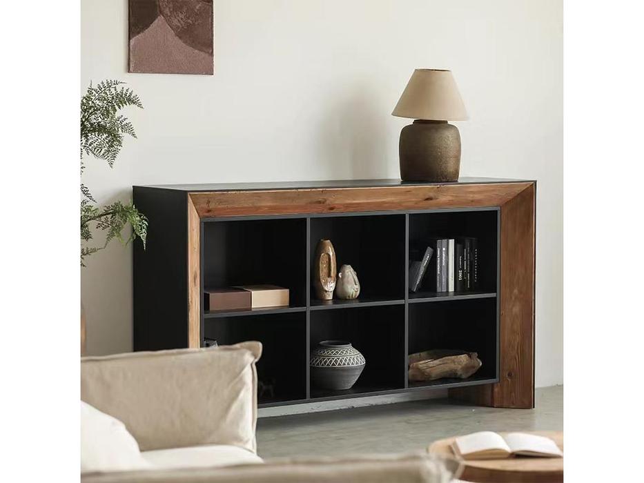Mobilier de Maison комод  (черный) Wooden Vintage Loft