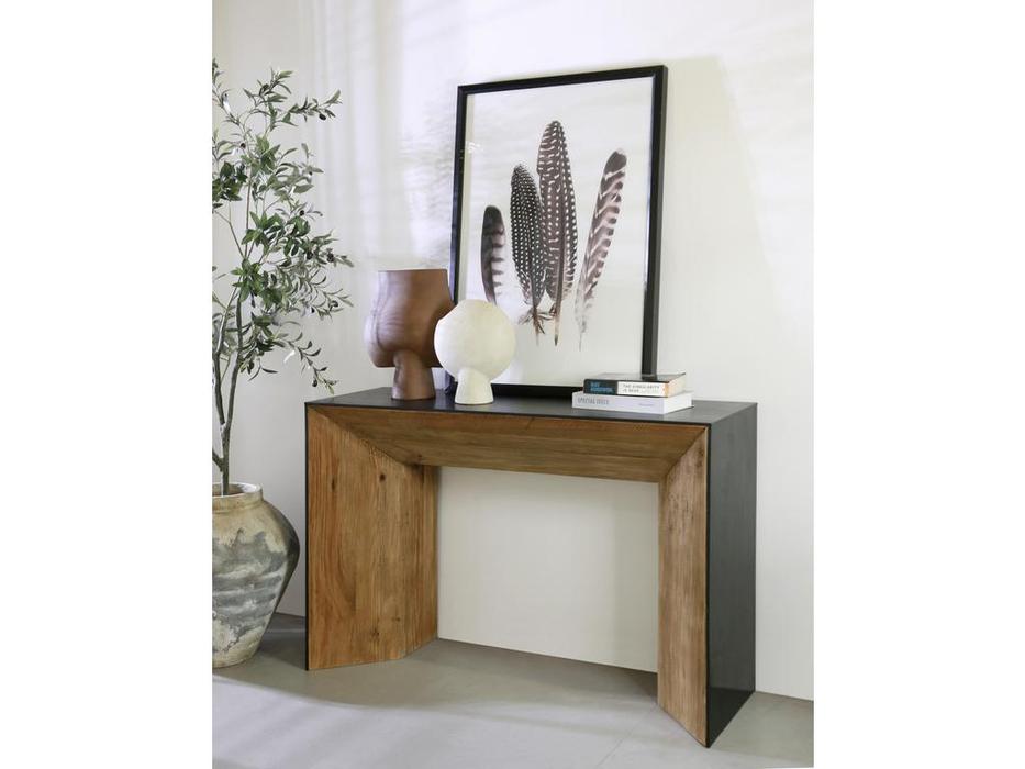 Mobilier de Maison консоль  (дуб,черный) Wooden Vintage Loft