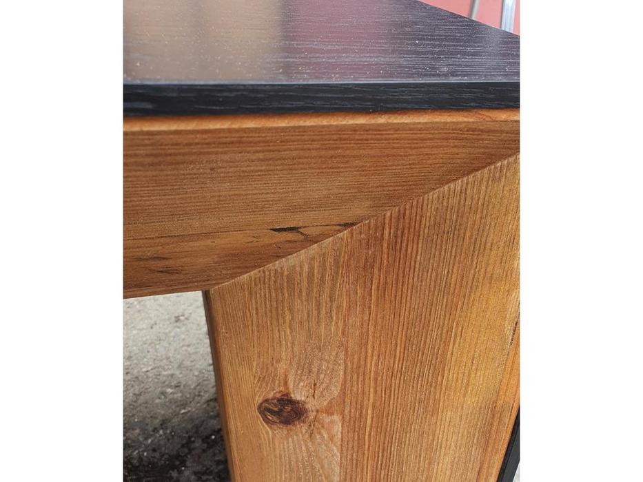Mobilier de Maison консоль  (дуб,черный) Wooden Vintage Loft