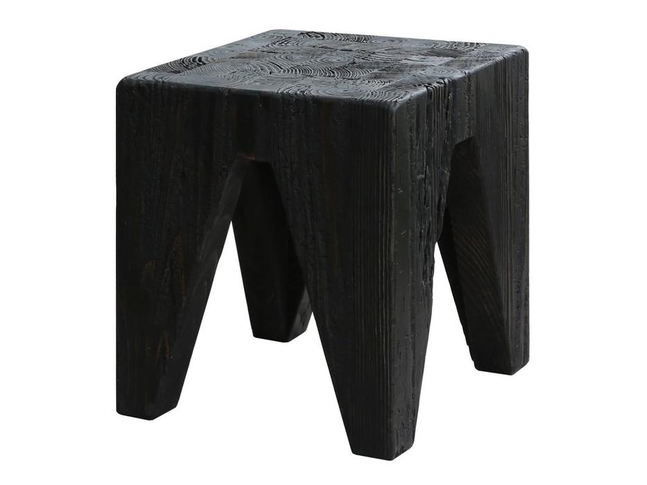 Mobilier de Maison пуф  (черный) Wooden Vintage Loft