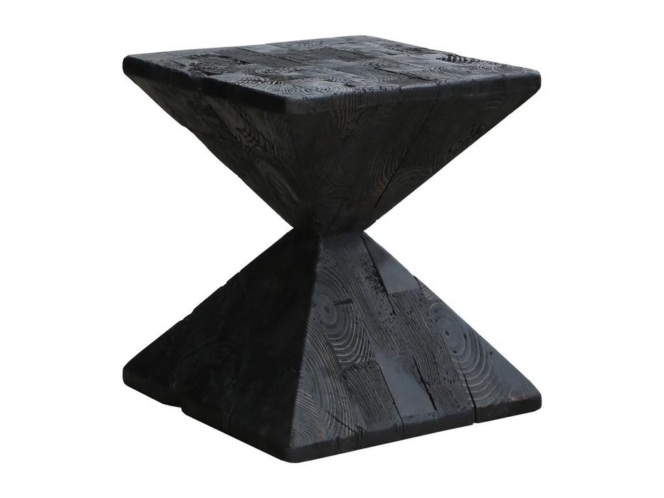 Mobilier de Maison стол кофейный  (черный) Wooden Vintage Loft