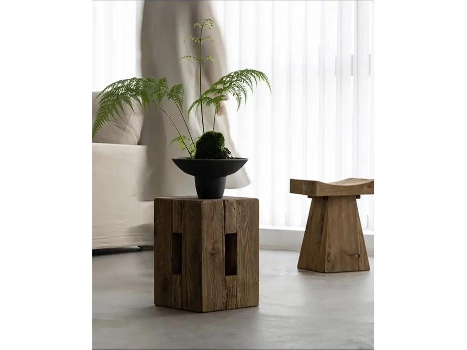 Mobilier de Maison пуф  (натуральный дуб) Wooden Vintage Loft