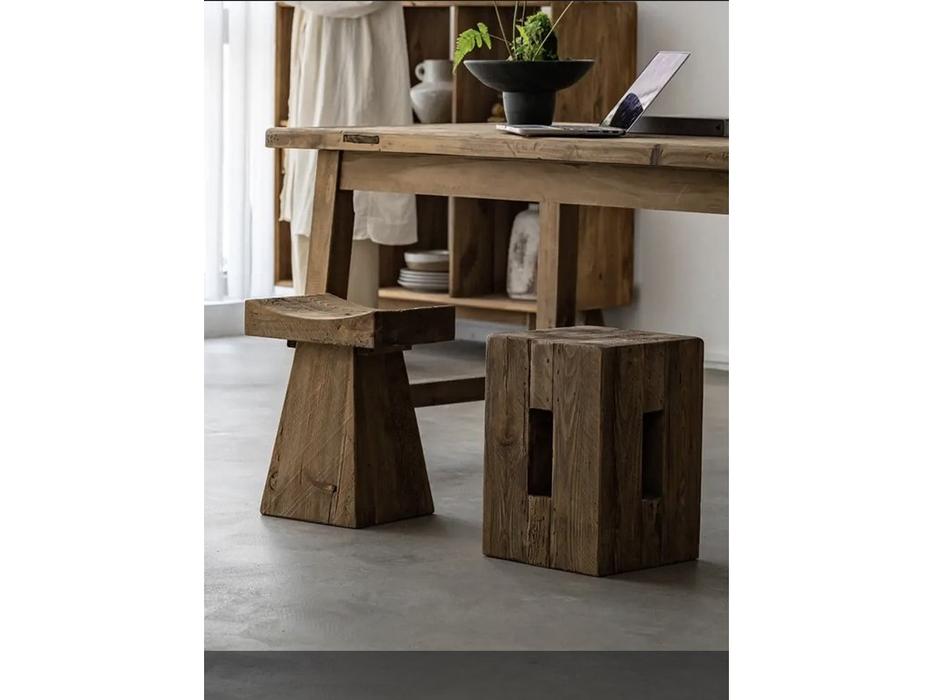 Mobilier de Maison пуф  (натуральный дуб) Wooden Vintage Loft