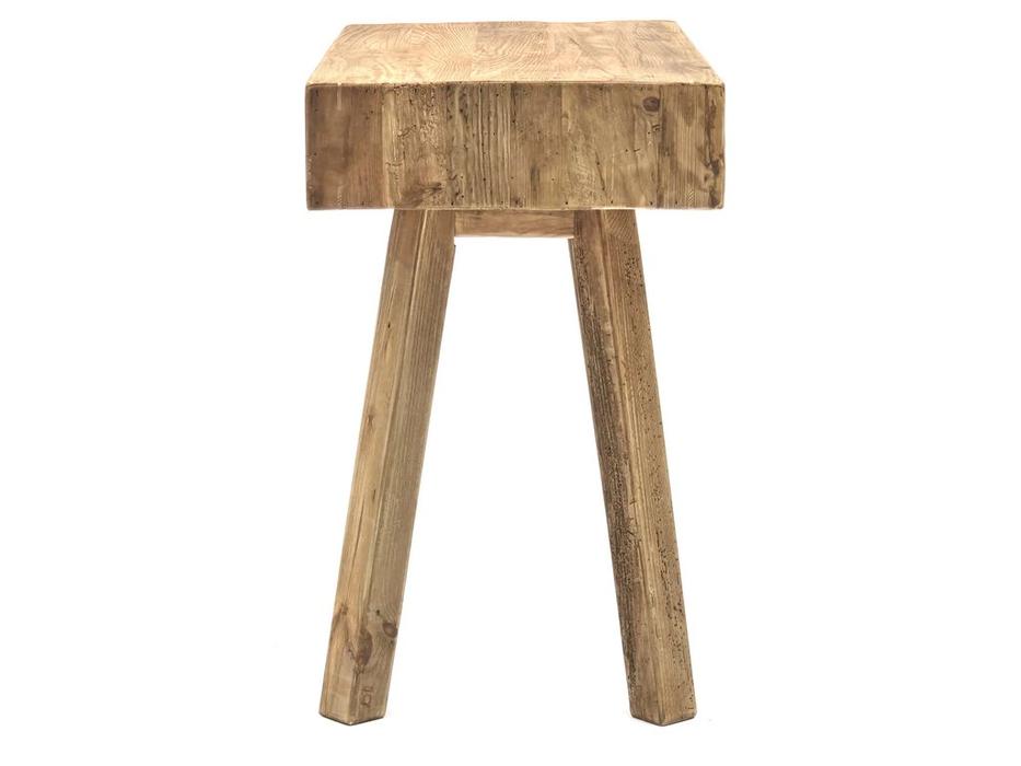 Mobilier de Maison консоль с ящиками (бежевый) Wooden Vintage Loft