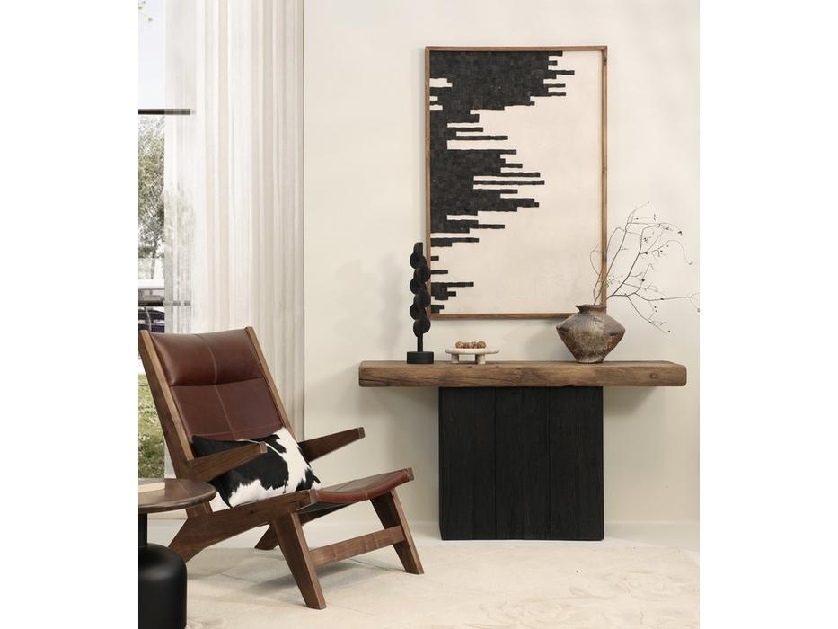 Mobilier de Maison консоль  (дуб, черный) Wooden Vintage Loft