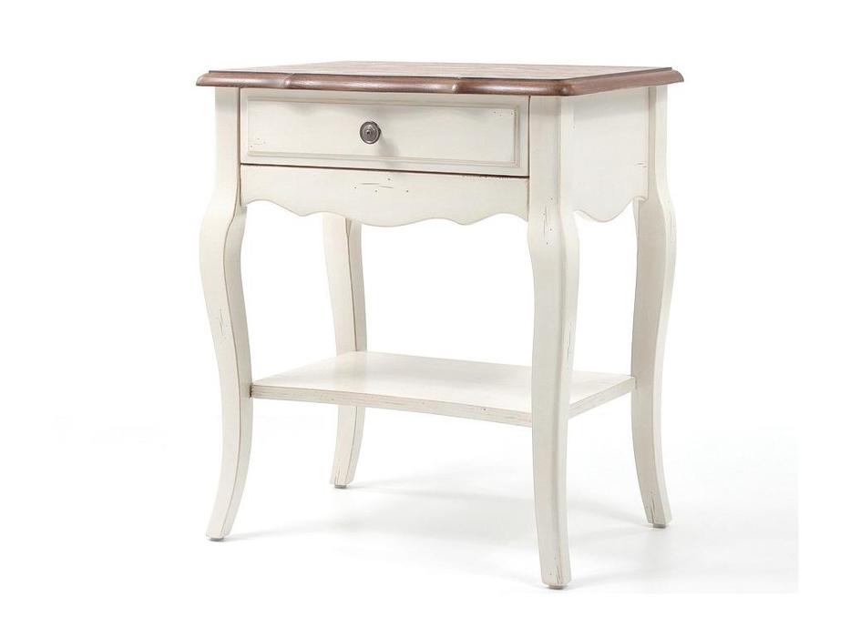 Mobilier de Maison тумба прикроватная с эффектом старения (белый) Provence