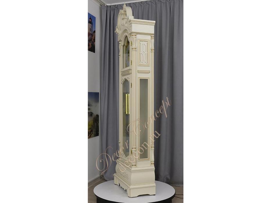 Columbus часы напольные  (слоновая кость с золотой патиной) CR9221-PG-IV