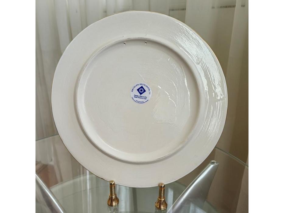 Artecer тарелка декоративная 28см (золото, разноцветный) Ceramico