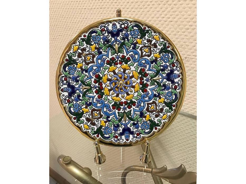 Artecer тарелка декоративная 21см (золото, разноцветный) Ceramico