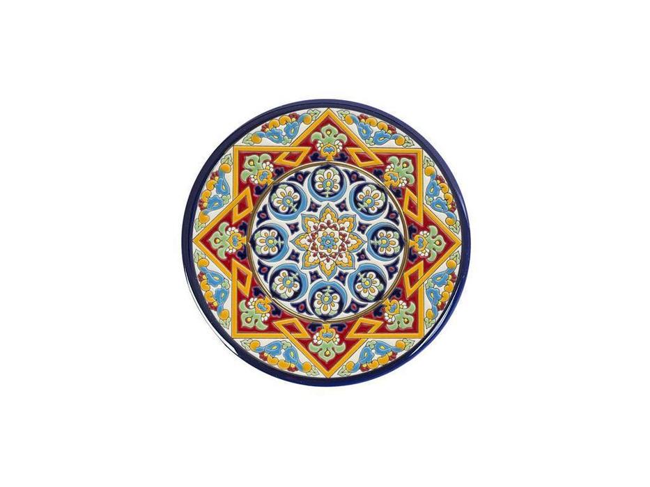 Artecer тарелка декоративная 28см (синий, разноцветный) Ceramico