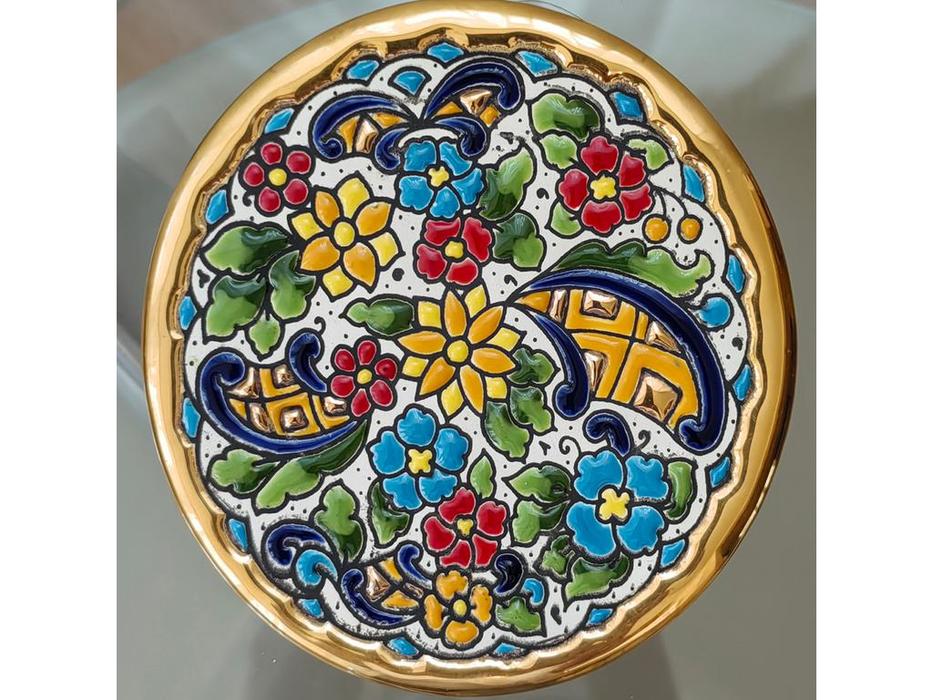Artecer тарелка декоративная 11см (мультиколор) Ceramico