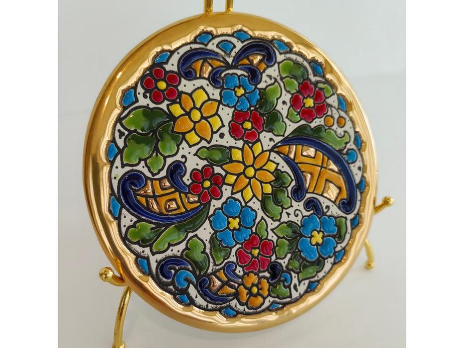 Artecer тарелка декоративная 11см (мультиколор) Ceramico