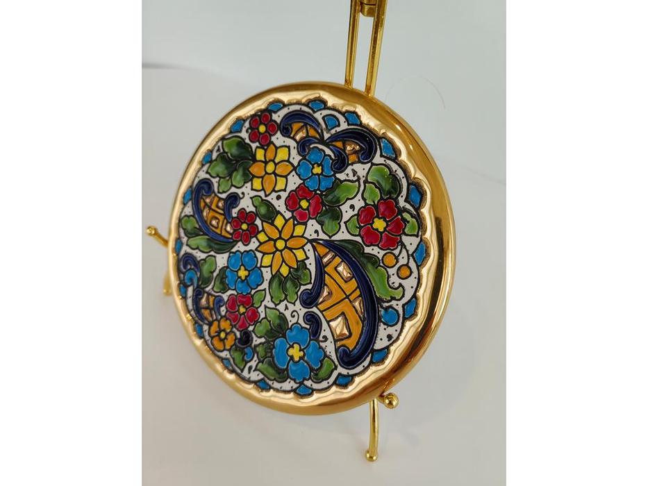 Artecer тарелка декоративная 11см (мультиколор) Ceramico