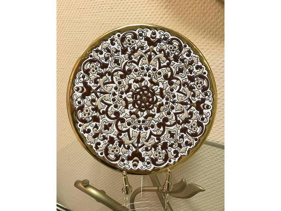 Artecer тарелка декоративная  28 см (золото, разноцветный) Ceramico