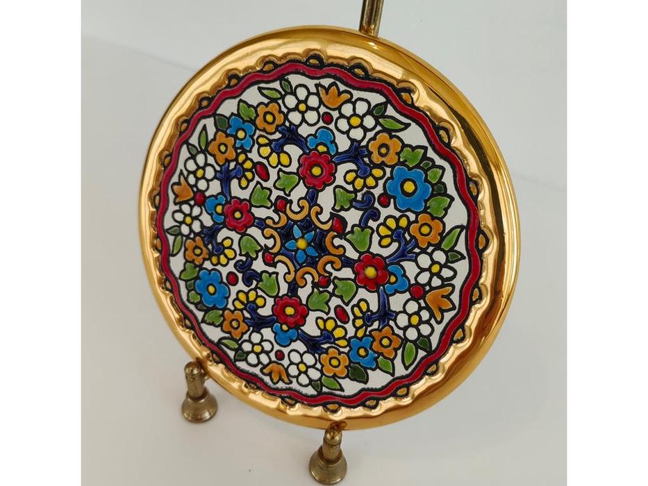Artecer тарелка декоративная 11см (мультиколор) Ceramico
