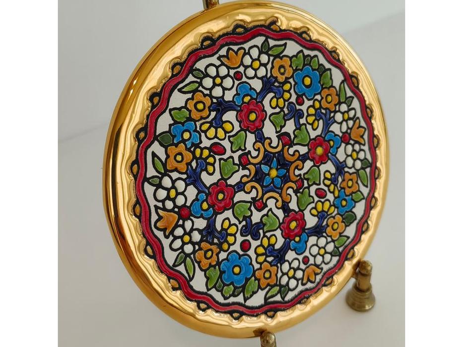 Artecer тарелка декоративная 11см (мультиколор) Ceramico