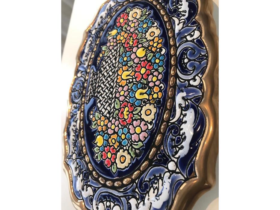 Cearco тарелка декоративная овальная Bandeja (мультиколор) Cercolon